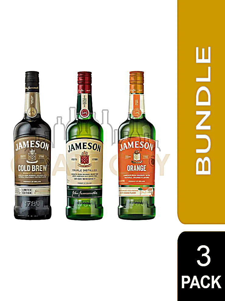 Buy Jameson Irish Whiskey 3pk Bundle Online -Craft City