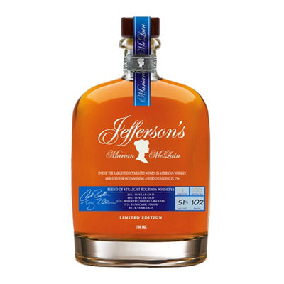 Buy Jefferson'S Blend Of Straight Bourbon Marian Mclain Limited Edition 102 750ML Online -Craft City