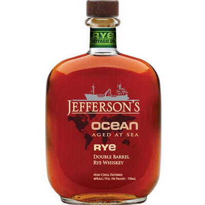 Buy Jefferson'S Straight Rye Whiskey Ocean Aged At Sea Double Barrel 96 750ML Online -Craft City