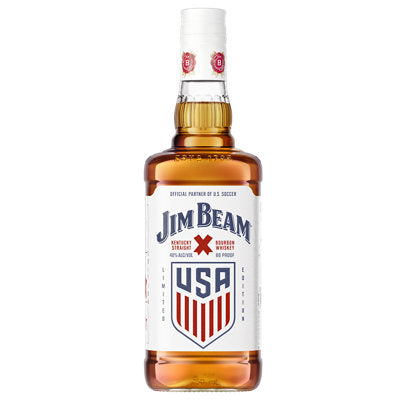 Buy Jim Beam Straight Bourbon Us Soccer Limited Edition 4 Yr 80 750ML Online -Craft City