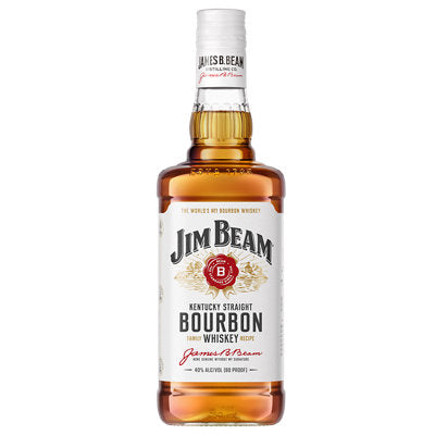 Buy Jim Beam Straight Bourbon White Label 80 750ML Online -Craft City