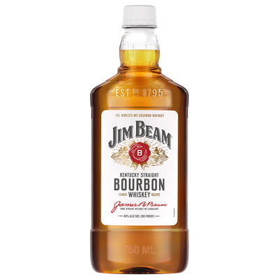 Buy Jim Beam Straight Bourbon White Label 80 750ML Online -Craft City