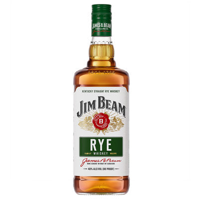 Buy Jim Beam Straight Rye Whiskey 80 1L Online -Craft City