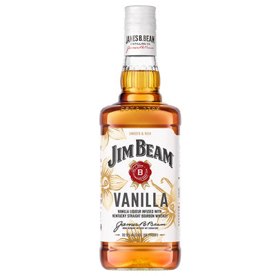 Buy Jim Beam Vanilla Flavored Whiskey 65 750ML Online -Craft City