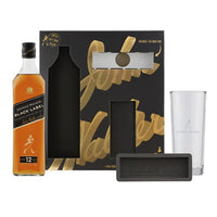Buy Johnnie Walker Blended Scotch Black Label 12 Yr 80 W/ Ice Mold And Highball 750ML Online -Craft City