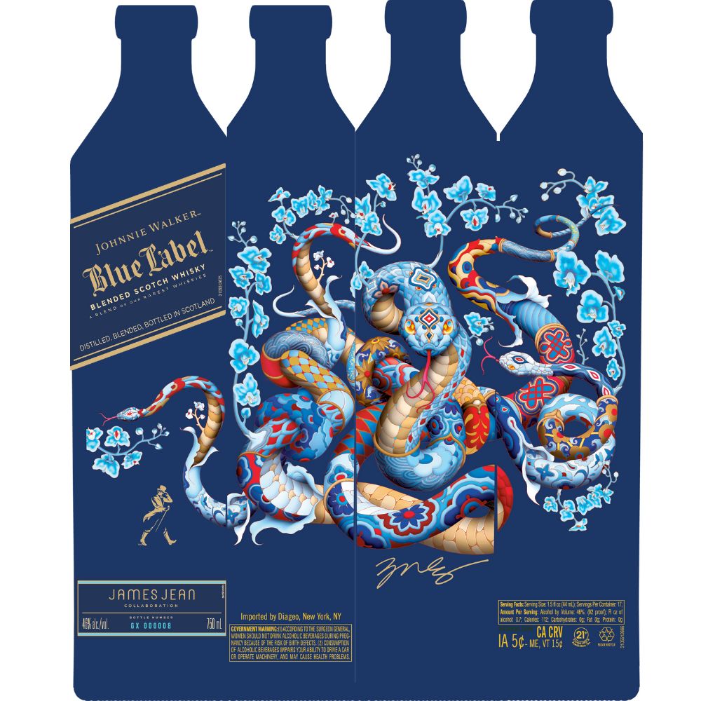 Buy Johnnie Walker Lunar New Year Year Of The Snake By James Jean Online -Craft City