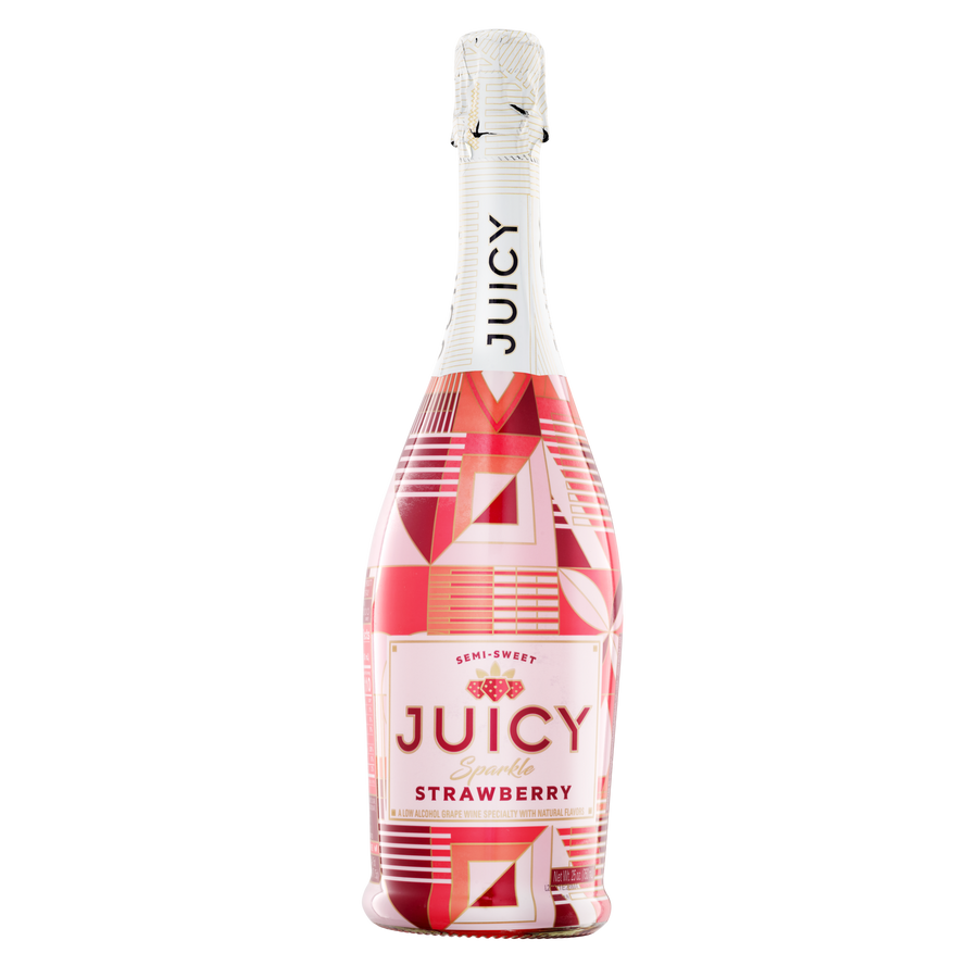Buy Juicy Sparkle Strawberry Sparkling 750ML Online -Craft City