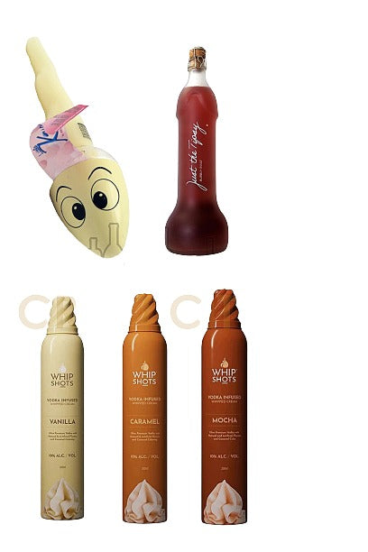 Just the Tipsy, Little Krugy & Cardi B Whip Shots 5pk Bundle