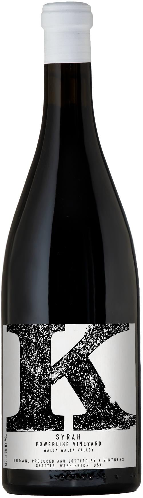 Buy K Vintners Syrah Powerline 20 750ML Online -Craft City