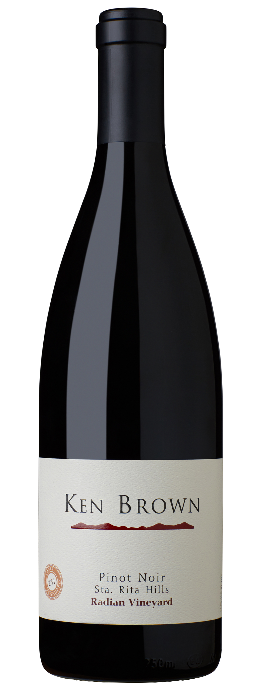 Buy Ken Brown Pinot Noir Radian Vineyard 17 750ML Online -Craft City