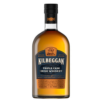 Buy Kilbeggan Blended Irish Whiskey Triple Cask 86 750ML Online -Craft City