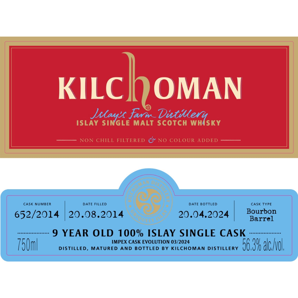 Buy Kilchoman 9 Year Old ImpEx Cask Evolution 03/2024 Online -Craft City