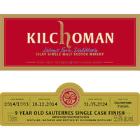 Buy Kilchoman 9 Year Old Sauternes Cask ImpEx Cask Evolution 02/2024 Online -Craft City