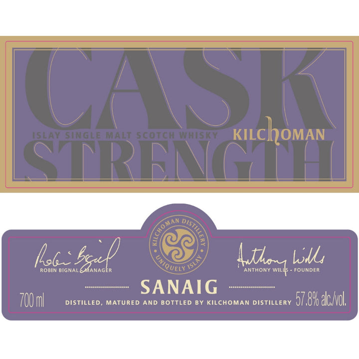 Buy Kilchoman Sanaig Cask Strength Scotch Whisky Online -Craft City