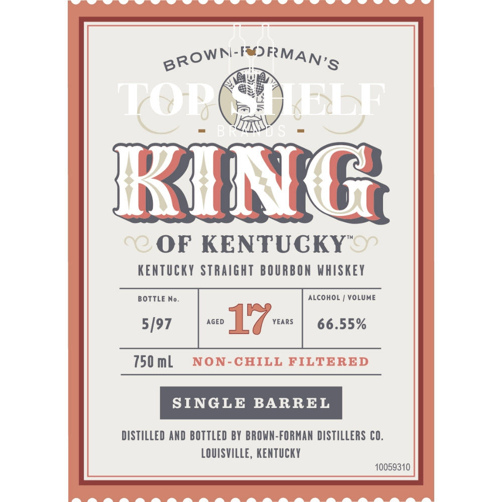 Buy King of Kentucky 17 Year Old Bourbon 2025 Release Online -Craft City