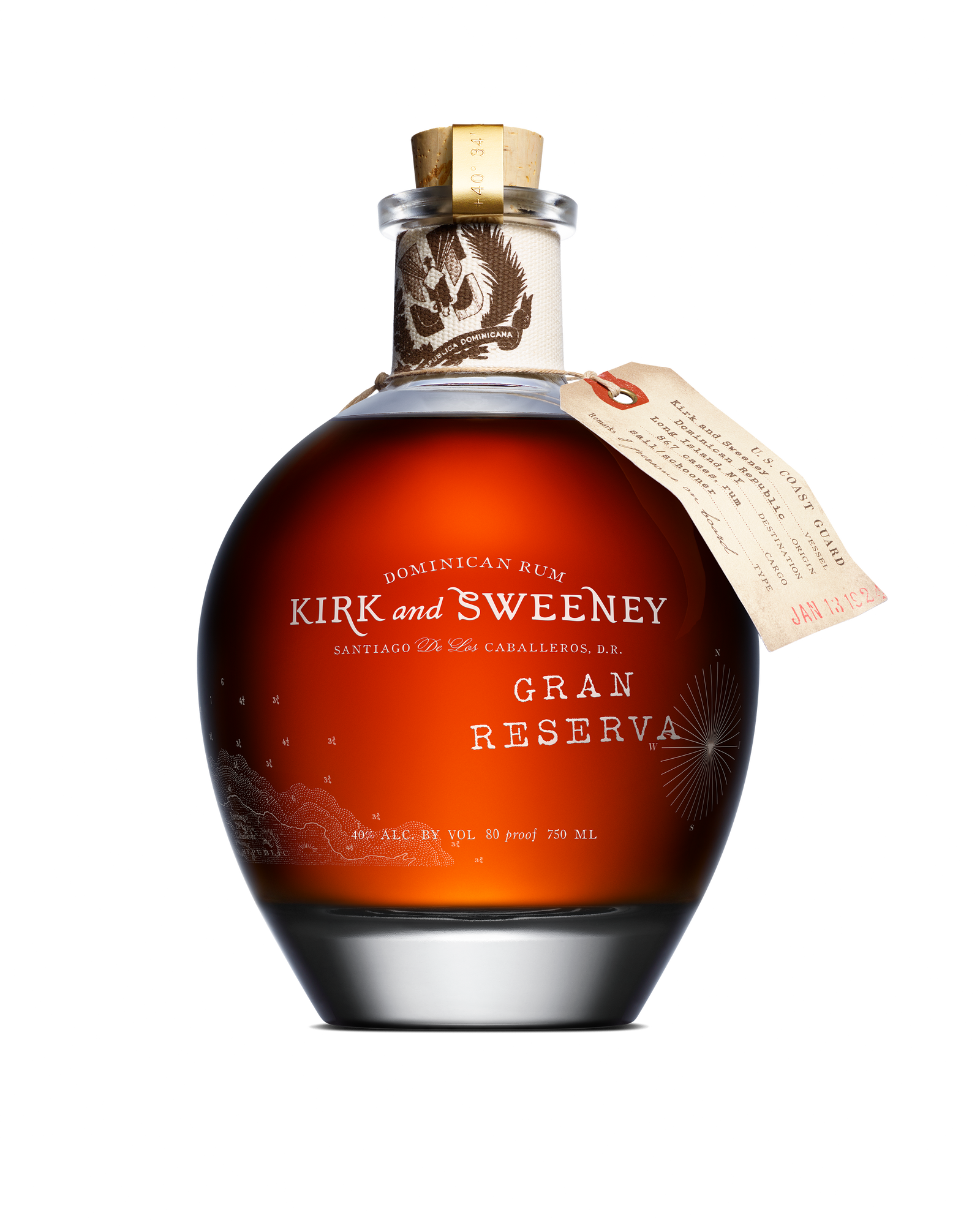 Buy Kirk & Sweeney Rum Gran Reserva 750ML Online -Craft City