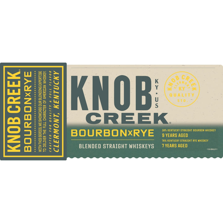 Buy Knob Creek Bourbon X Rye Blended Whiskey Online -Craft City