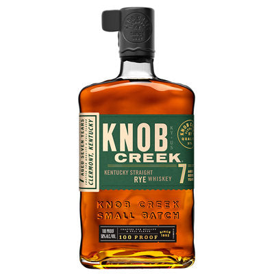 Buy Knob Creek Straight Rye Whiskey Small Batch 7 Yr 100 750ML Online -Craft City