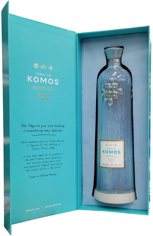 Buy Komos Tequila Extra Anejo Gift 750ML Online -Craft City