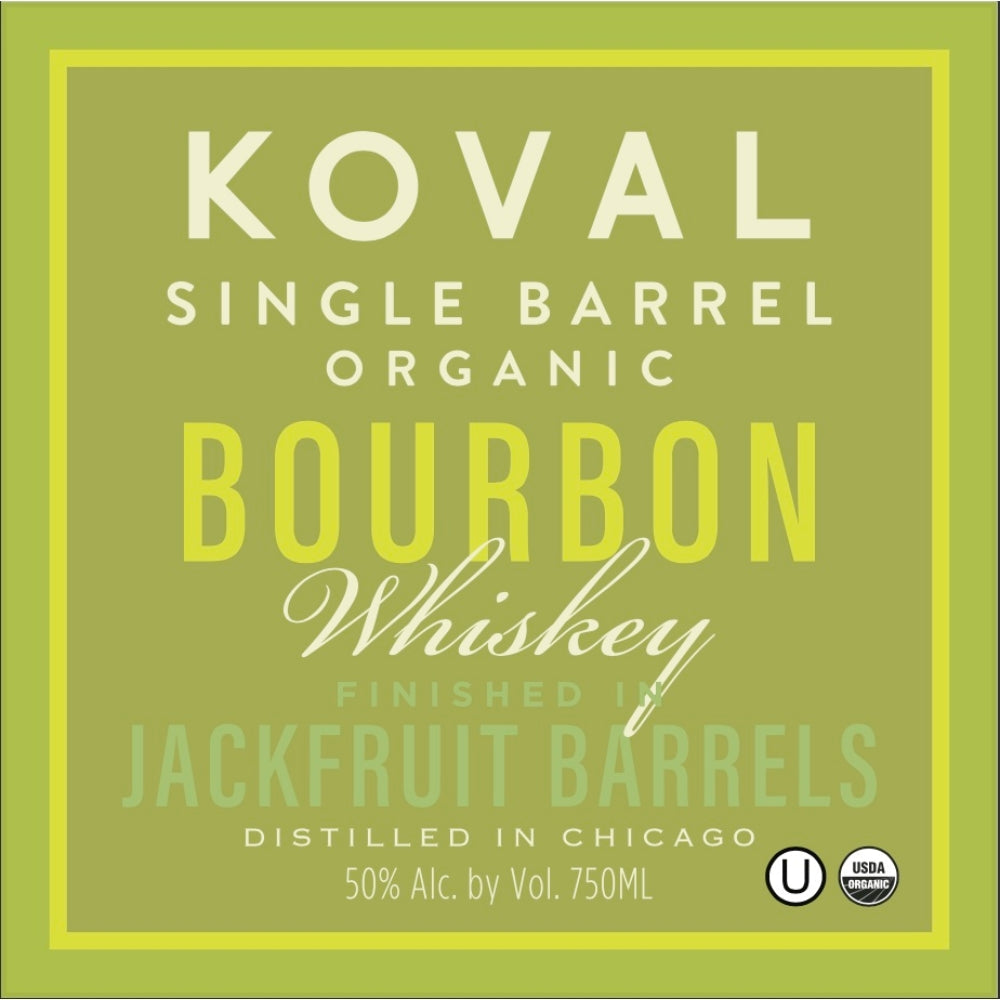 Buy Koval Organic Bourbon Finished in Jackfruit Barrels Online -Craft City