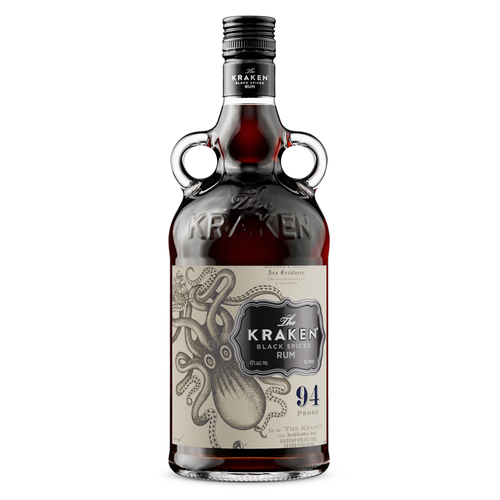 Buy Kraken Rum Spiced White Label 94 750ML Online -Craft City