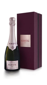 Buy Krug Champagne Brut Rose W/ Rough Luxury Gift Box 375ML Online -Craft City