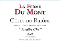 Buy La Ferme Du Mont Cotes Du Rhone Rouge Premiere Cote 2021 750ML Online -Craft City