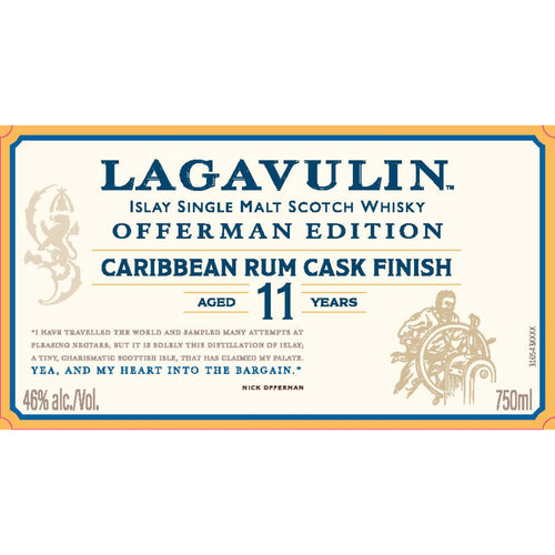 Buy Lagavulin Offerman Edition Caribbean Rum Cask Finish Online -Craft City