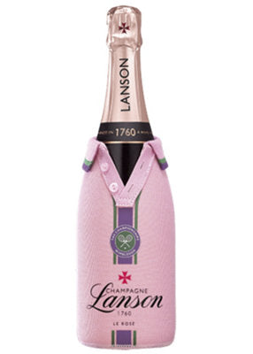 Buy Lanson Champagne Brut Rose Le Rose W/ Wimbledon Jacket 750ML Online -Craft City