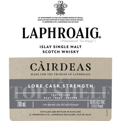 Buy Laphroaig Cirdeas 2024 Lore Cask Strength Online -Craft City