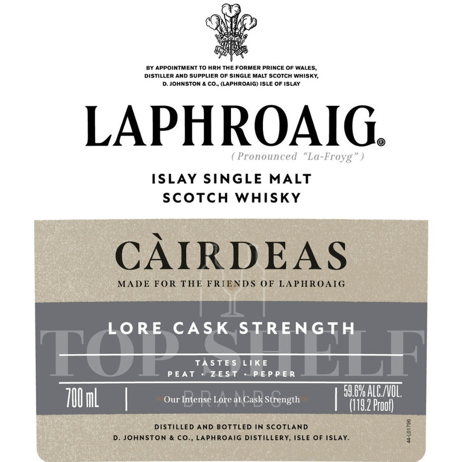 Buy Laphroaig Cirdeas 2024 Lore Cask Strength Online -Craft City