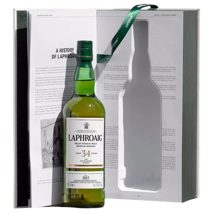 Buy Laphroaig The Ian Hunter Book 5: Enduring Spirit 34 year Old Online -Craft City