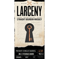 Buy Larceny Private Single Barrel Straight Bourbon Online -Craft City