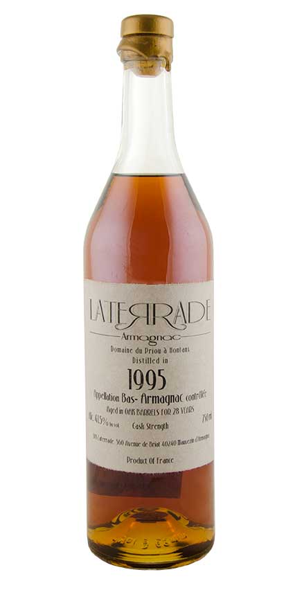 Buy Laterrade Vintage Armagnac, 'Domaine du Priou, 1995' Online -Craft City
