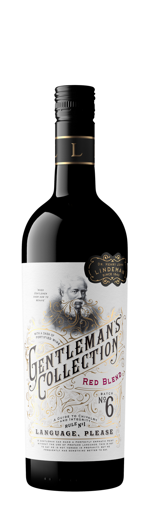 Buy Lindemans Gentlemans Collection Red Blend 750ML Online -Craft City
