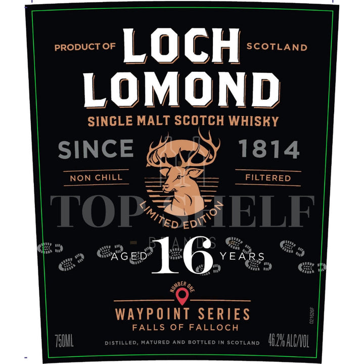 Buy Loch Lomond Waypoint Series Falls of Falloch 16 Year Old Online -Craft City