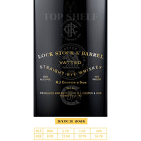 Buy Lock Stock & Barrel Vatted Straight Rye Batch 2024 Online -Craft City