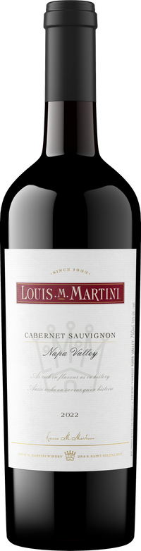 Buy Louis Martini Cabernet Sauvignon Napa Valley 22 750ML Online -Craft City