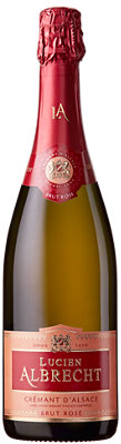 Buy Lucien Albrecht Cremant D'Alsace Brut Rose 375ML Online -Craft City