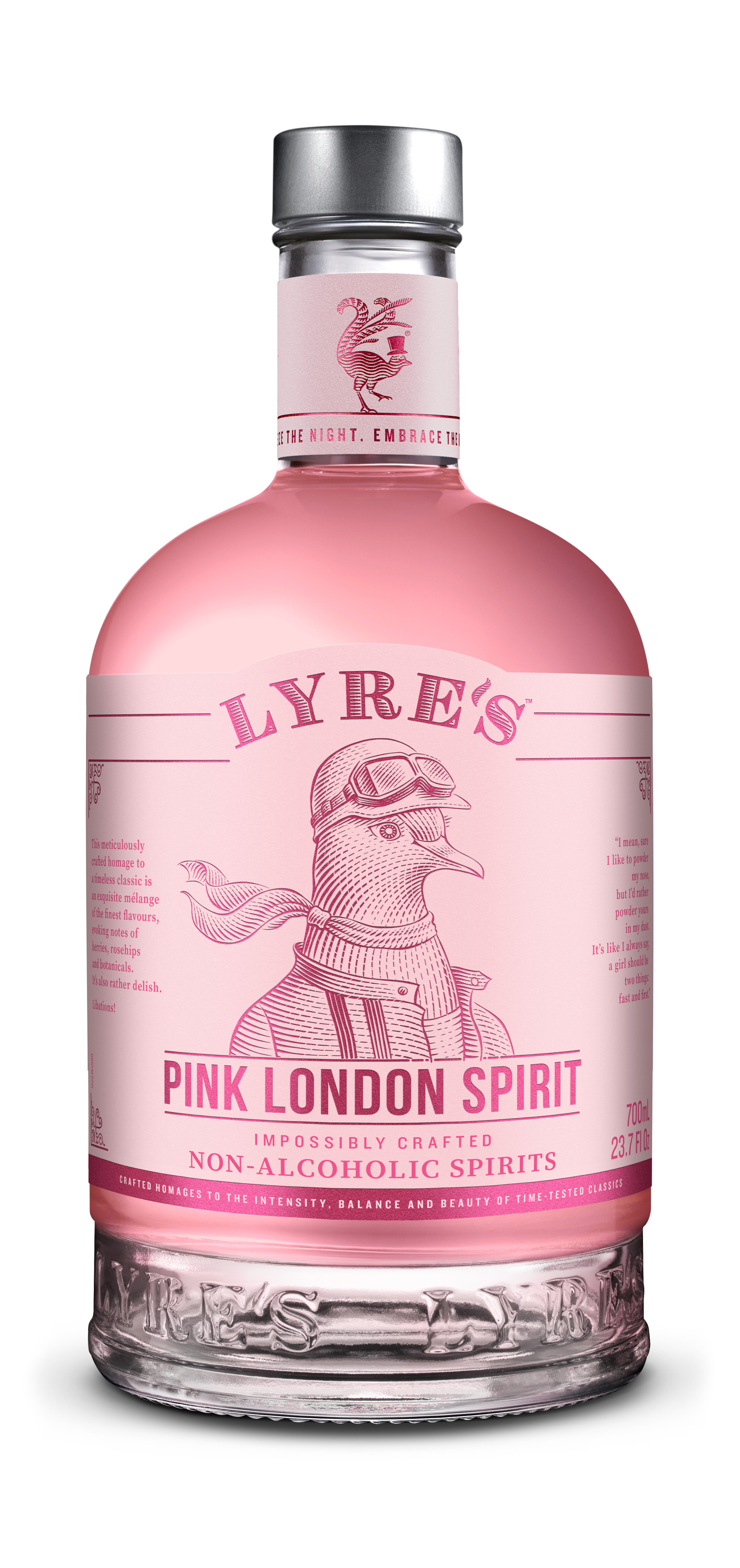 Buy Lyre's London Pink Gin Non-Alcoholic 700ML Online -Craft City