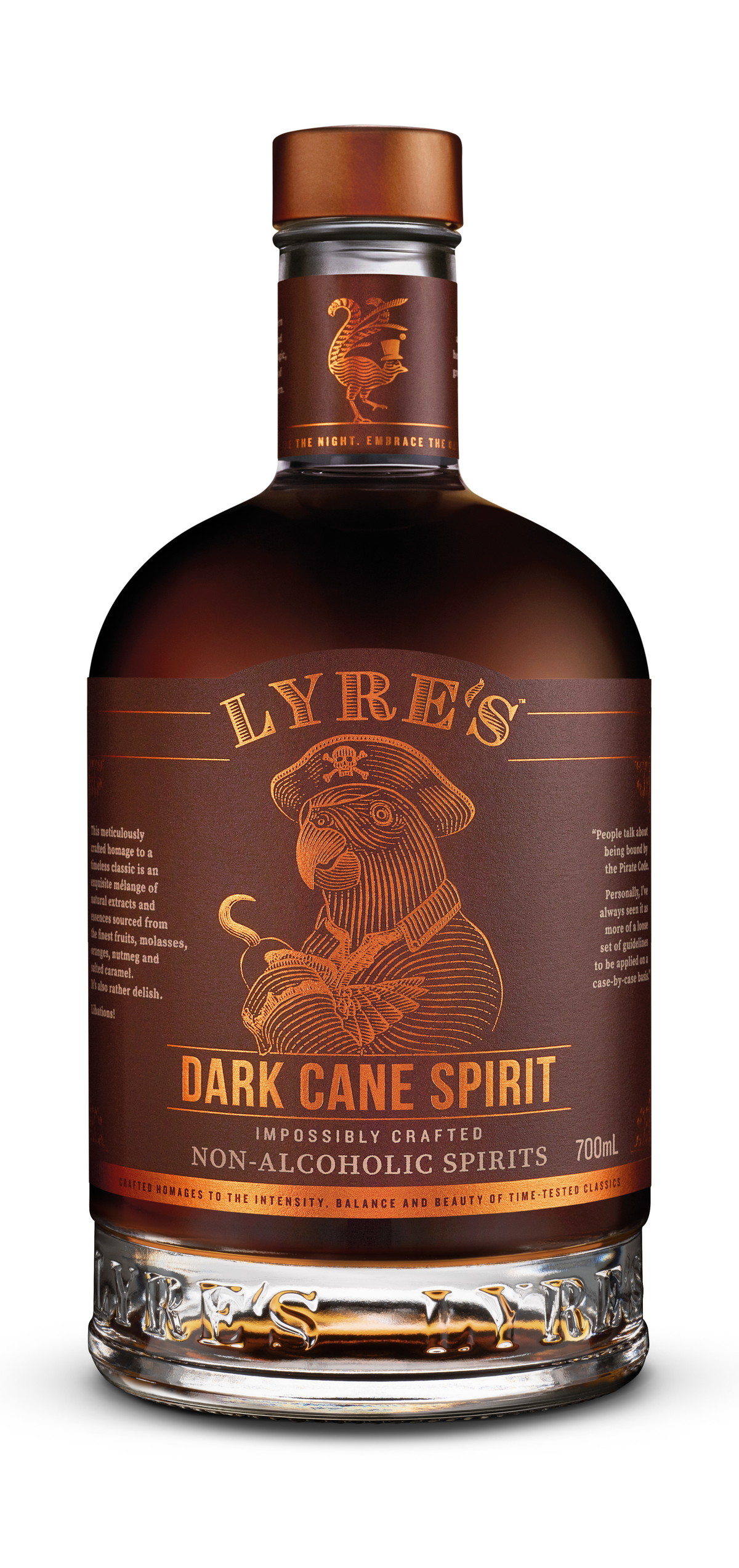 Buy Lyre's Rum Dark Cane Non-Alcoholic 700ML Online -Craft City