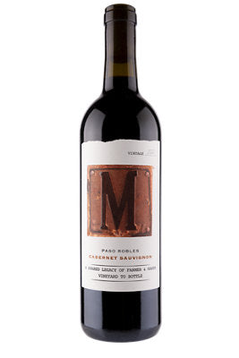 Buy M Cabernet Sauvignon Paso Robles 2022 750ML Online -Craft City