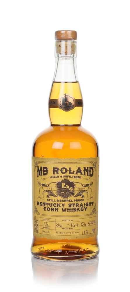 Buy MB Roland Kentucky Straight Corn Whiskey Online -Craft City