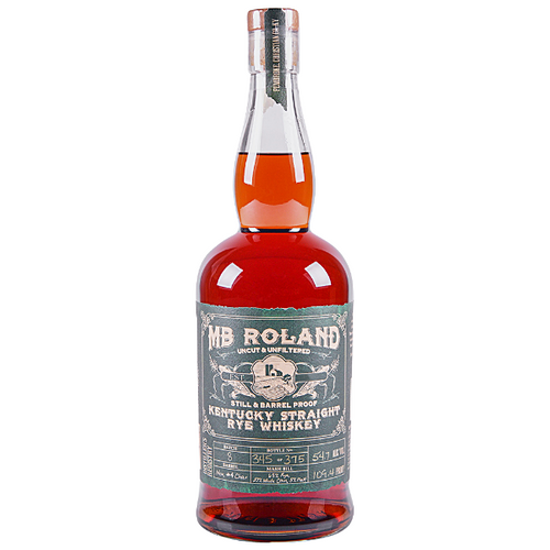 Buy MB Roland Kentucky Straight Rye Whiskey Online -Craft City