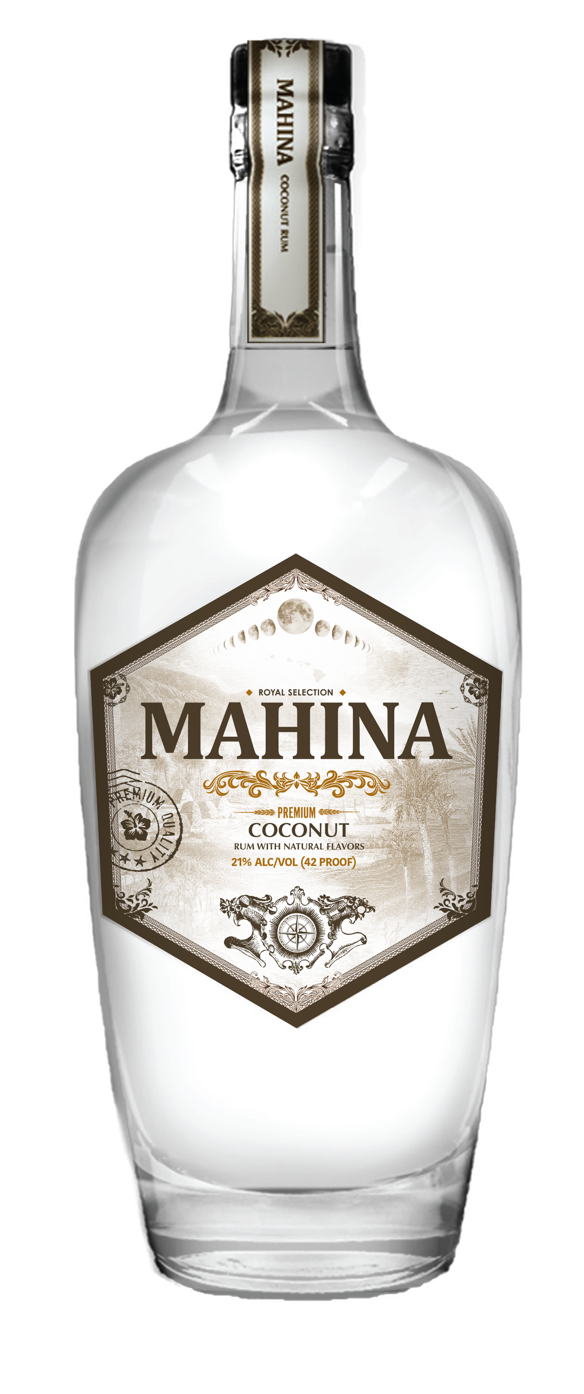 Buy Mahina Rum Coconut 1L Online -Craft City