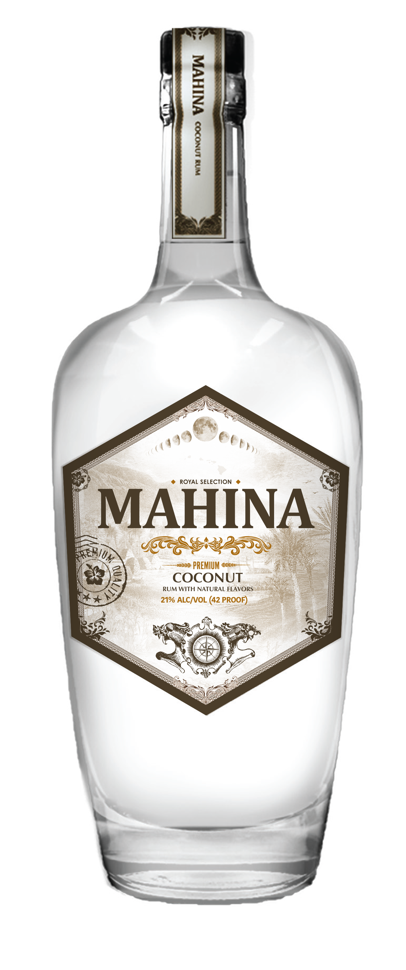 Buy Mahina Rum Coconut 1L Online -Craft City