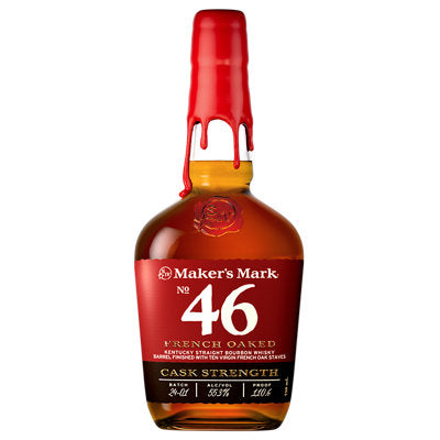 Buy Maker'S 46 Straight Bourbon Cask Strength French Oaked 110.6 750ML Online -Craft City