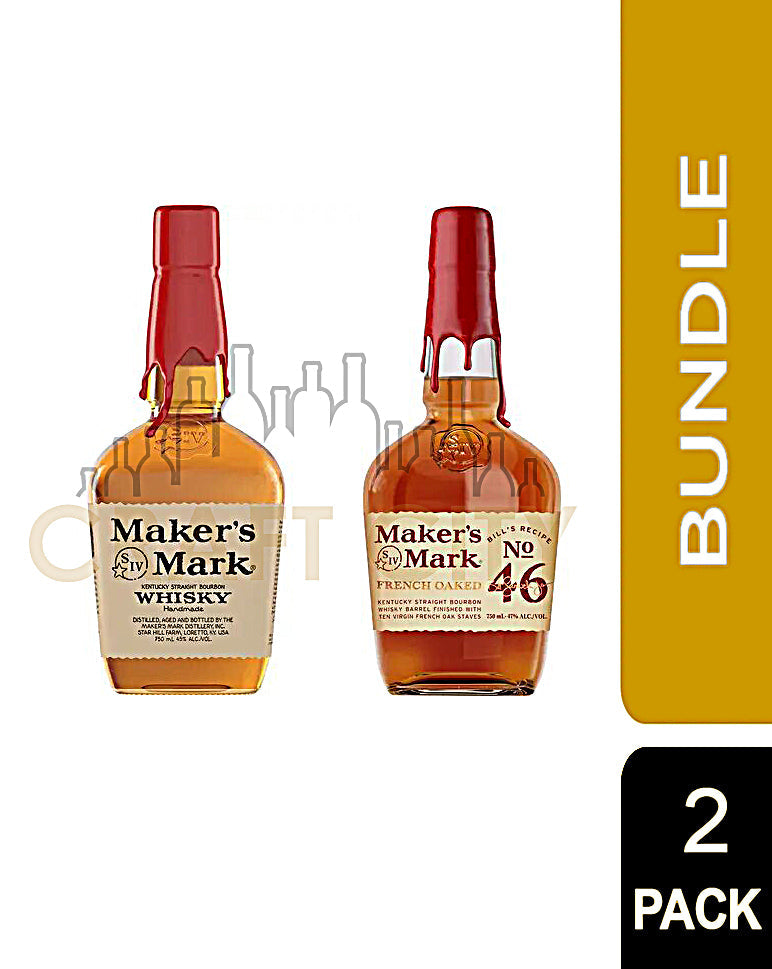 Buy Makers Mark Bourbon 2pk Bundle Online -Craft City