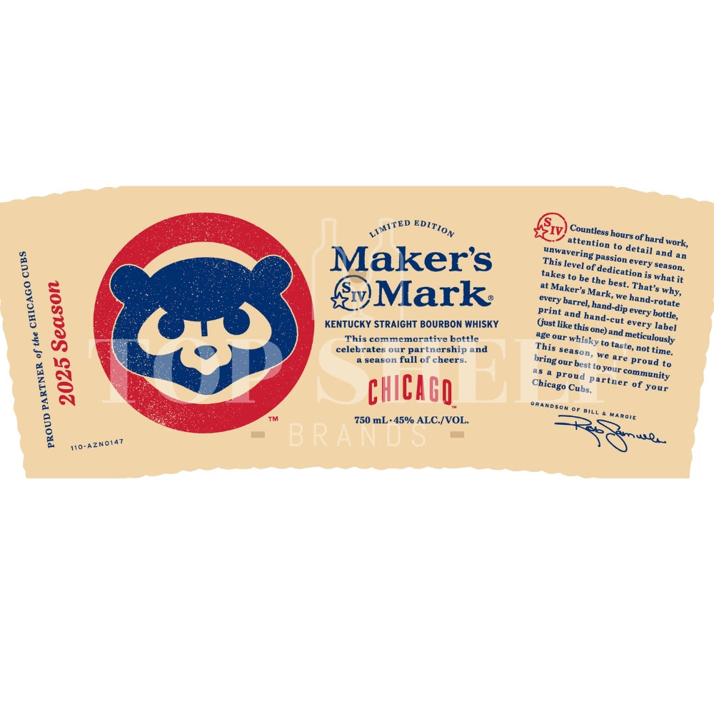 Buy Makerôs Mark Chicago Cubs 2025 Season Bourbon Online -Craft City