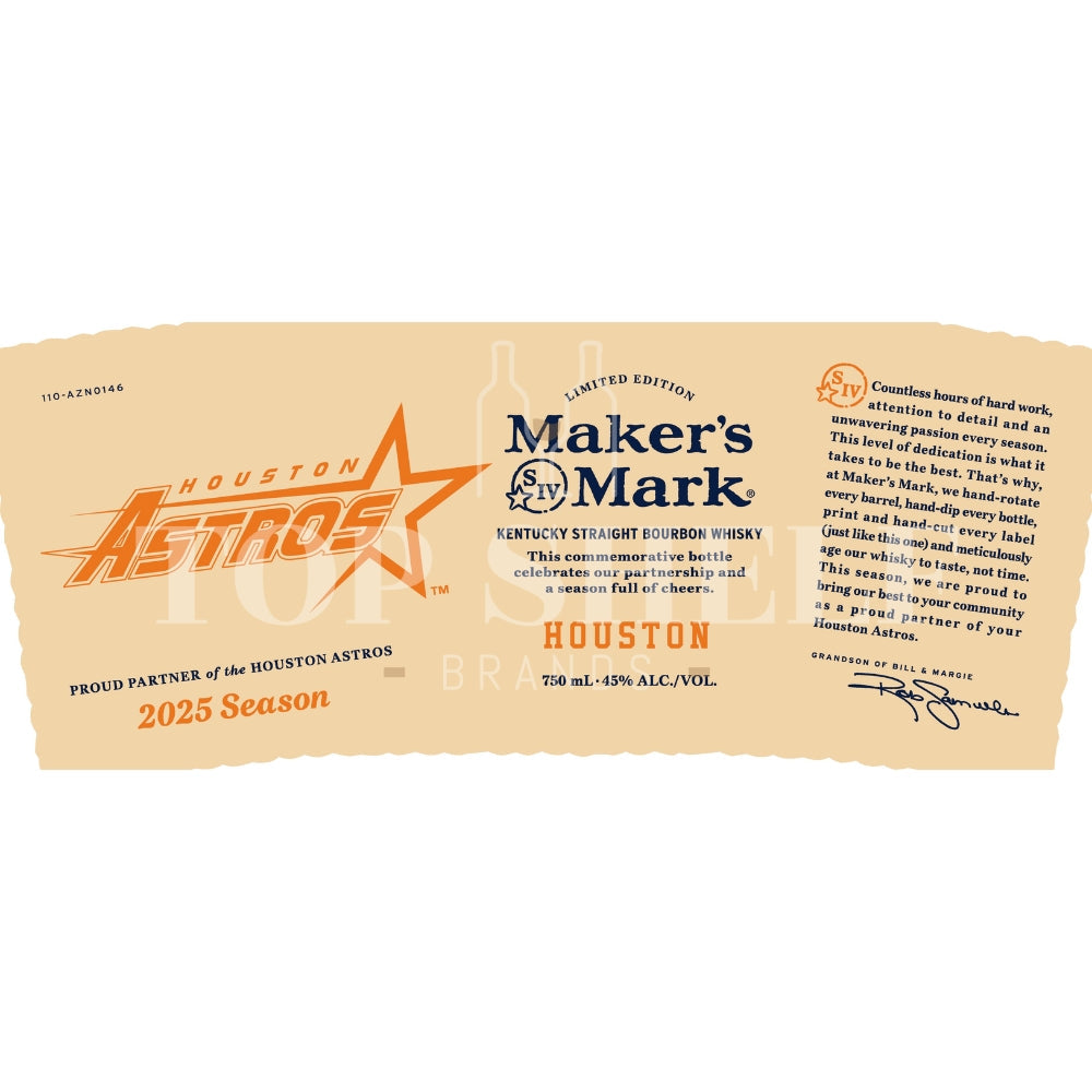 Buy Makerôs Mark Houston Astros 2025 Season Bourbon Online -Craft City